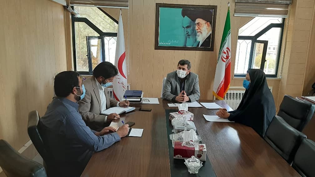 همکاری مشترک هلالاحمر ایلام و بنیاد علوی در شهرستان هلیلان